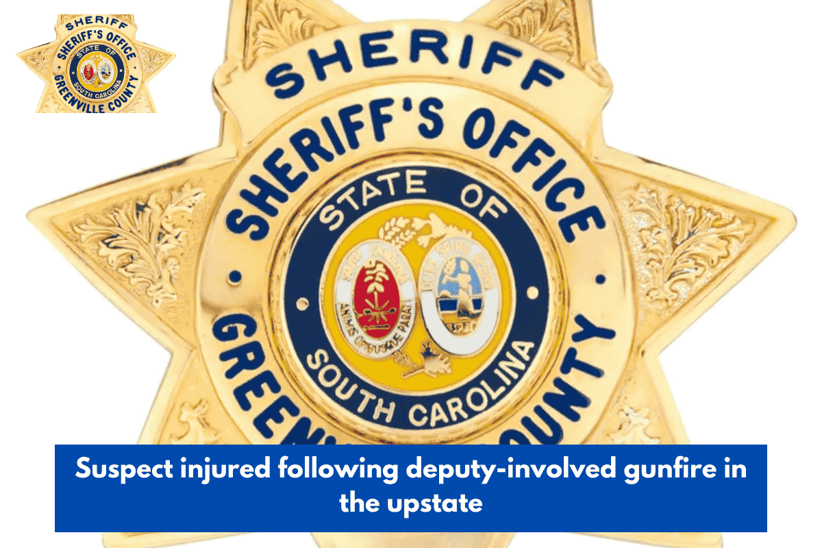 Suspect injured following deputy-involved gunfire in the upstate