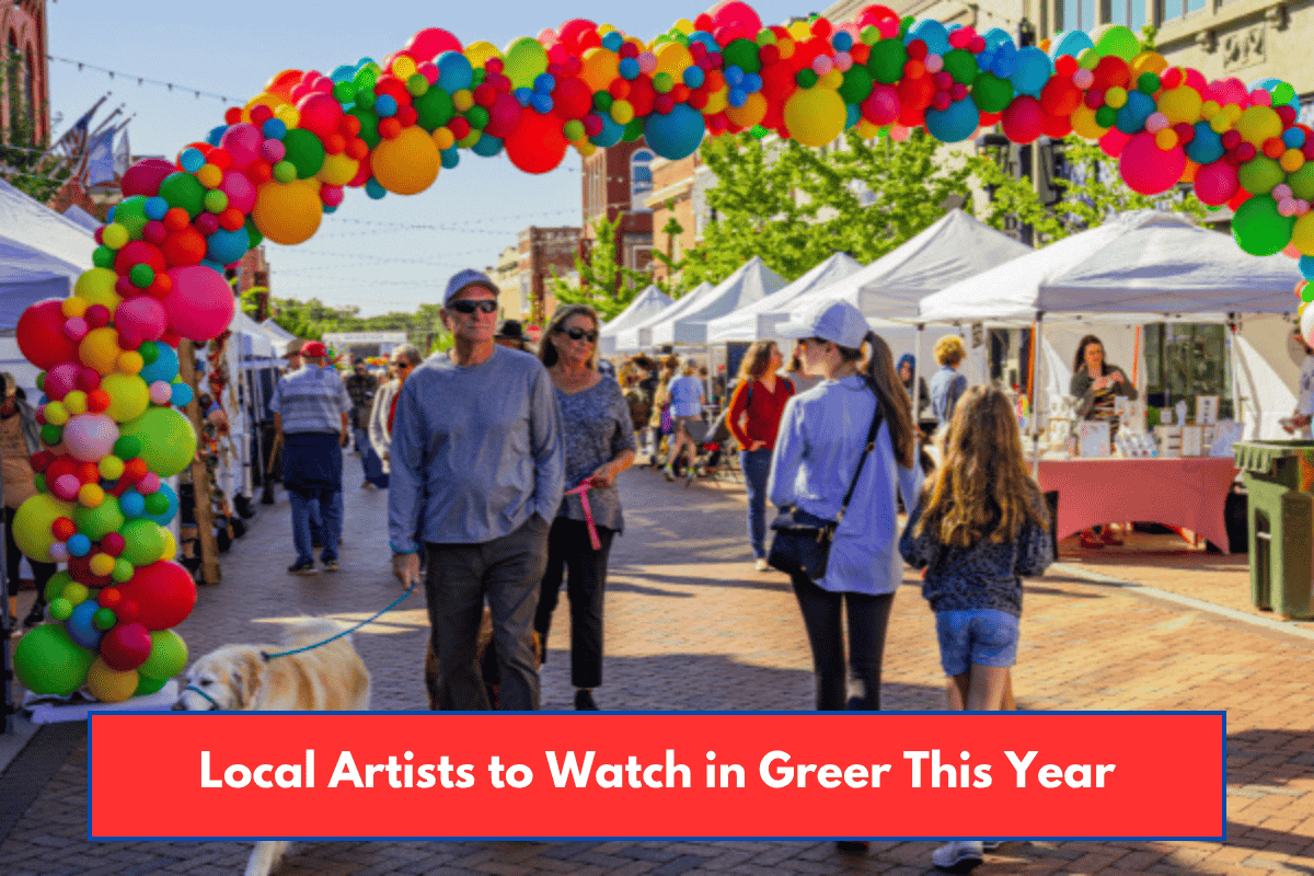 Local Artists to Watch in Greer This Year