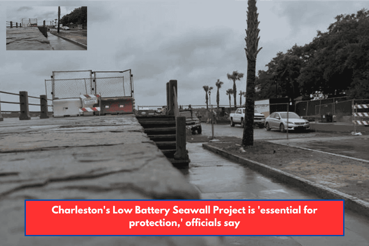 Charleston's Low Battery Seawall Project is 'essential for protection,' officials say