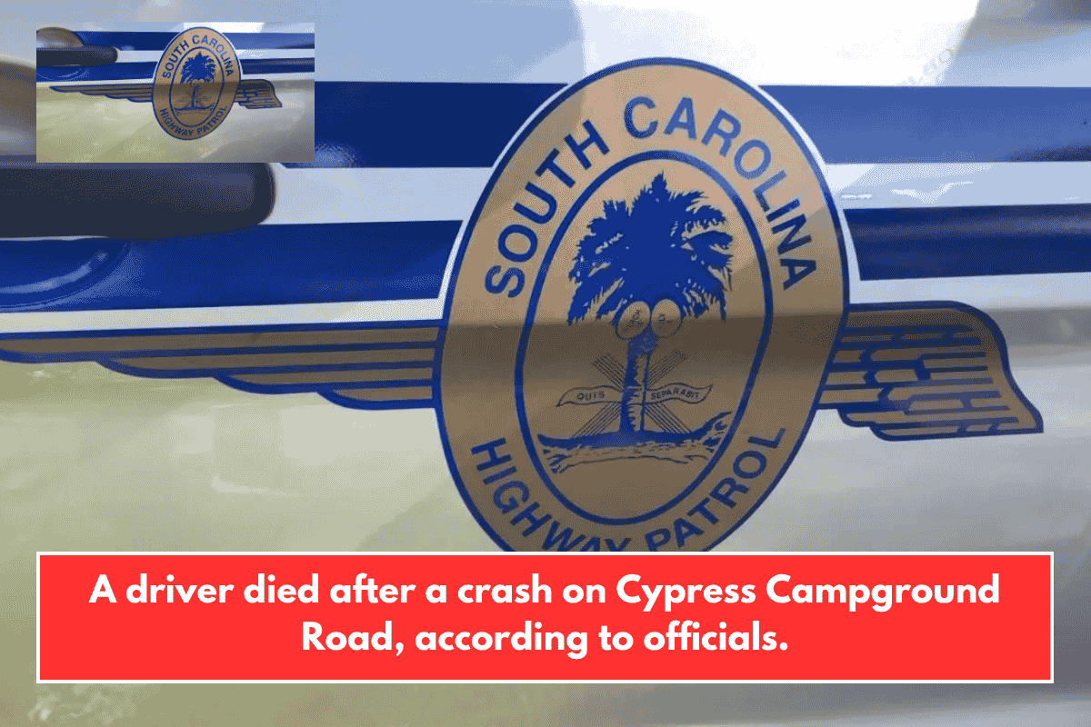 A driver died after a crash on Cypress Campground Road, according to officials.