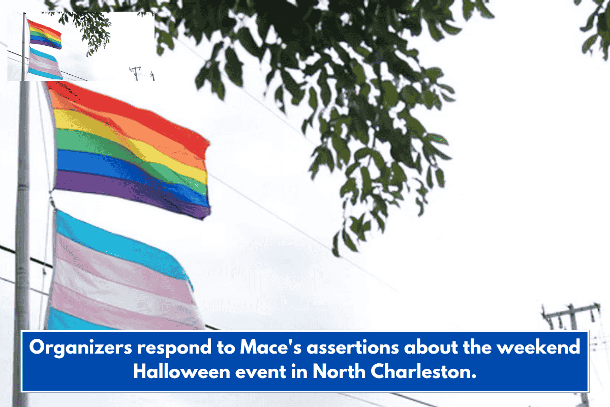 Organizers respond to Mace's assertions about the weekend Halloween event in North Charleston.