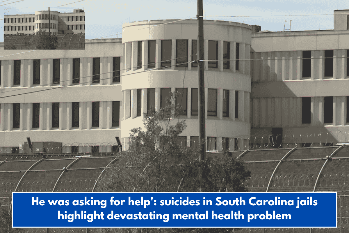 He was asking for help': suicides in South Carolina jails highlight devastating mental health problem