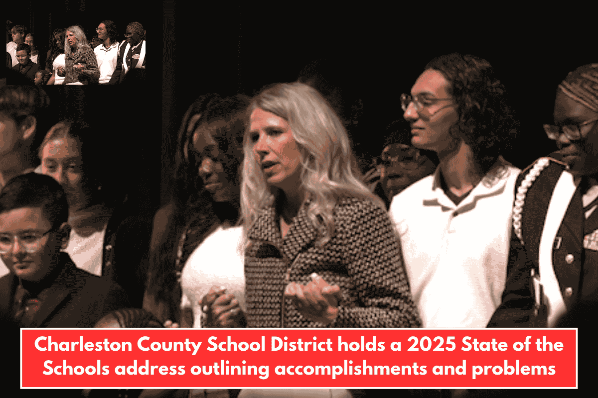 Charleston County School District holds a 2025 State of the Schools address outlining accomplishments and problems