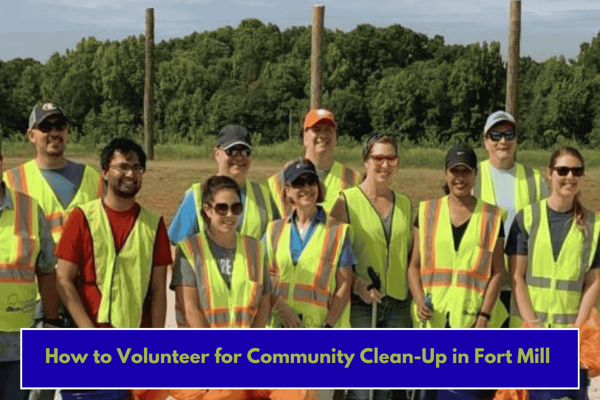 How to Volunteer for Community Clean-Up in Fort Mill