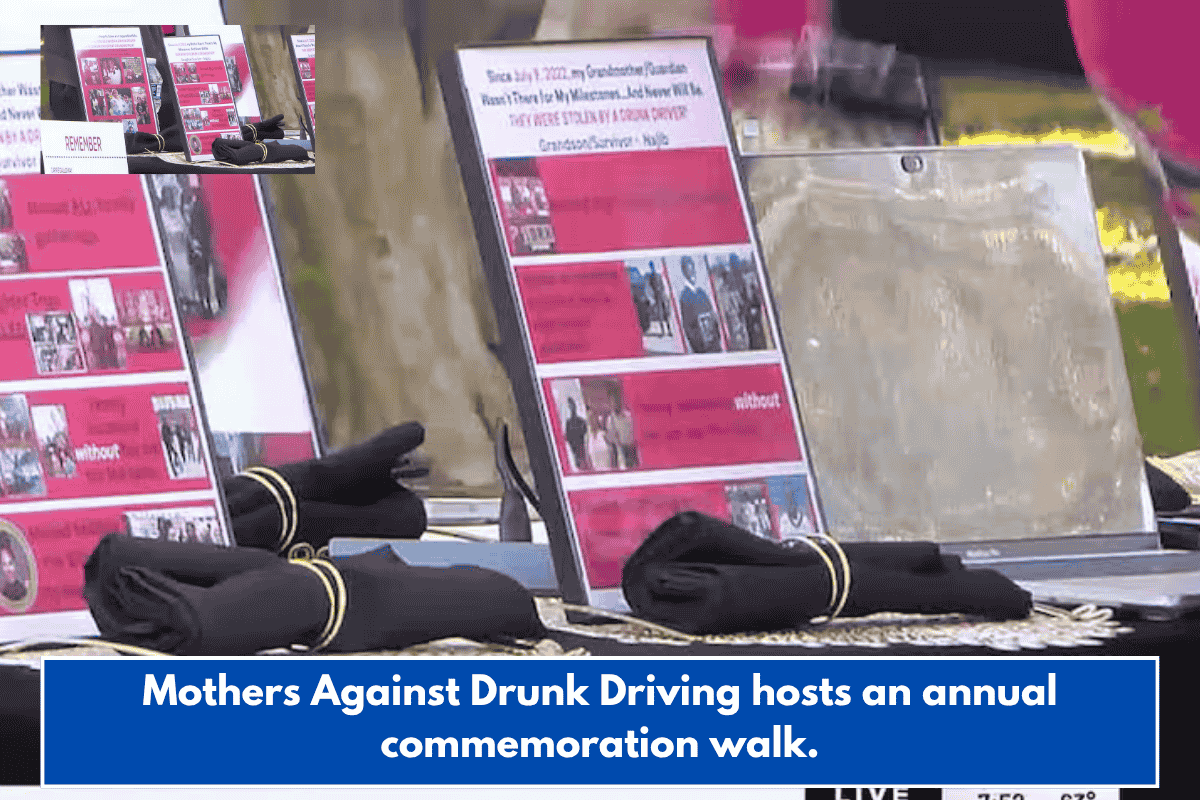 Mothers Against Drunk Driving hosts an annual commemoration walk.