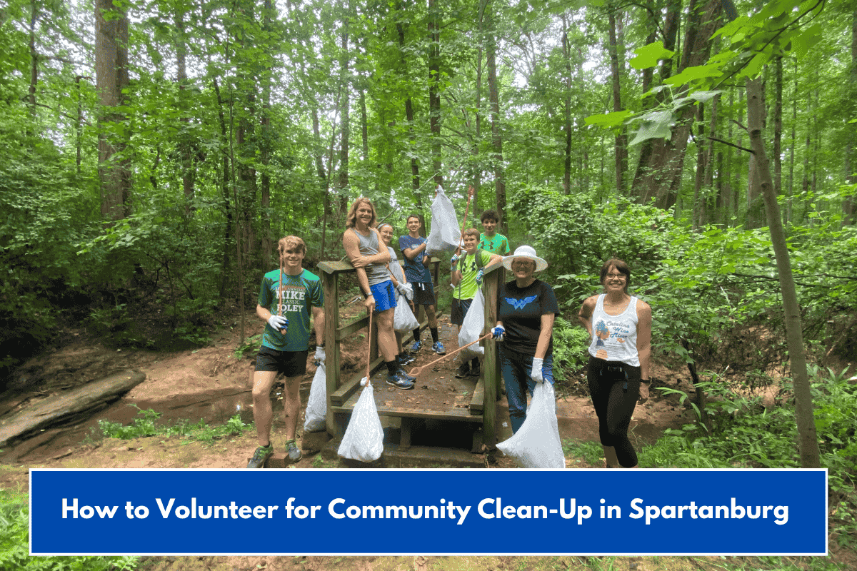 How to Volunteer for Community Clean-Up in Spartanburg