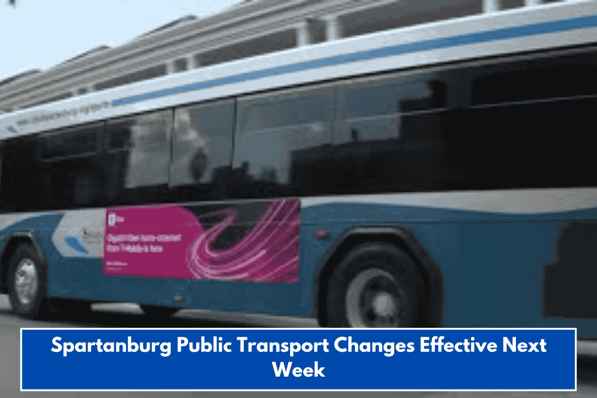 Spartanburg Public Transport Changes Effective Next Week