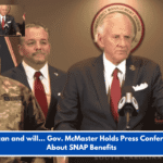 We can and will... Gov. McMaster Holds Press Conference About SNAP Benefits