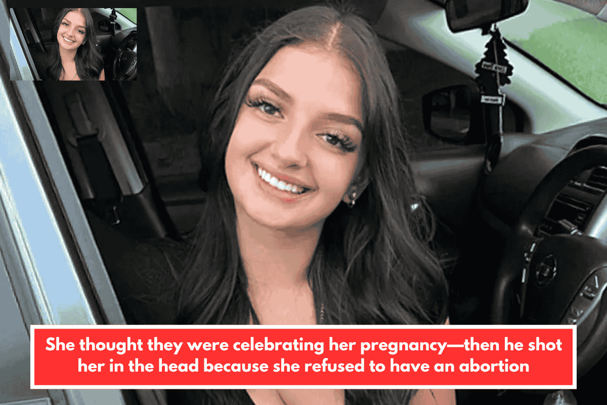 She thought they were celebrating her pregnancy—then he shot her in the head because she refused to have an abortion
