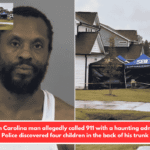 A North Carolina man allegedly called 911 with a haunting admission. Police discovered four children in the back of his trunk