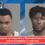 Two suspects were injured in a Charleston home invasion, and an investigation is underway