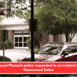 Mount Pleasant police responded to an incident at Homewood Suites