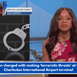 Man charged with making 'terroristic threats' at the Charleston International Airport terminal