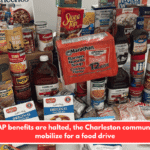 As SNAP benefits are halted, the Charleston community will mobilize for a food drive
