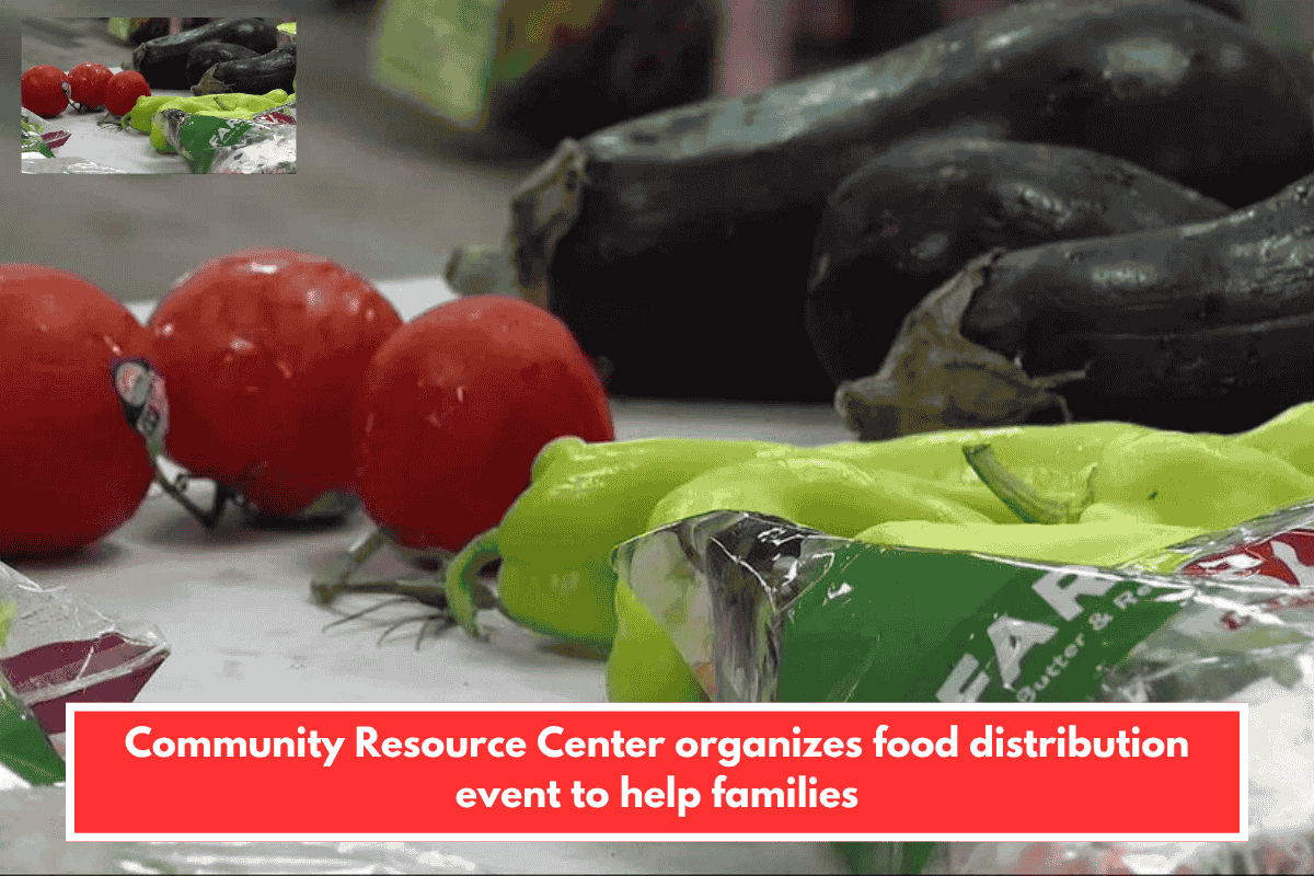 Community Resource Center organizes food distribution event to help families