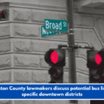 Charleston County lawmakers discuss potential bus limits for specific downtown districts