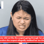 Her sister did not like the suspect going through her phone, therefore the suspect allegedly stabbed her ten times