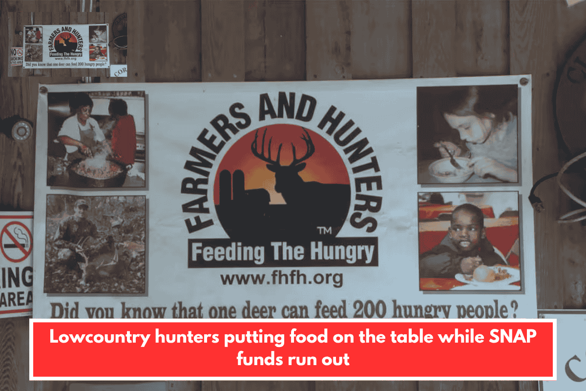 Lowcountry hunters putting food on the table while SNAP funds run out