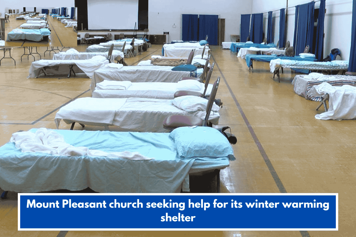 Mount Pleasant church seeking help for its winter warming shelter