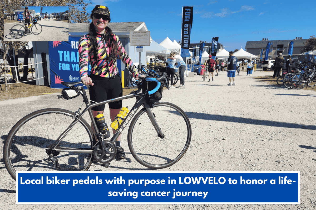 Local biker pedals with purpose in LOWVELO to honor a life-saving cancer journey