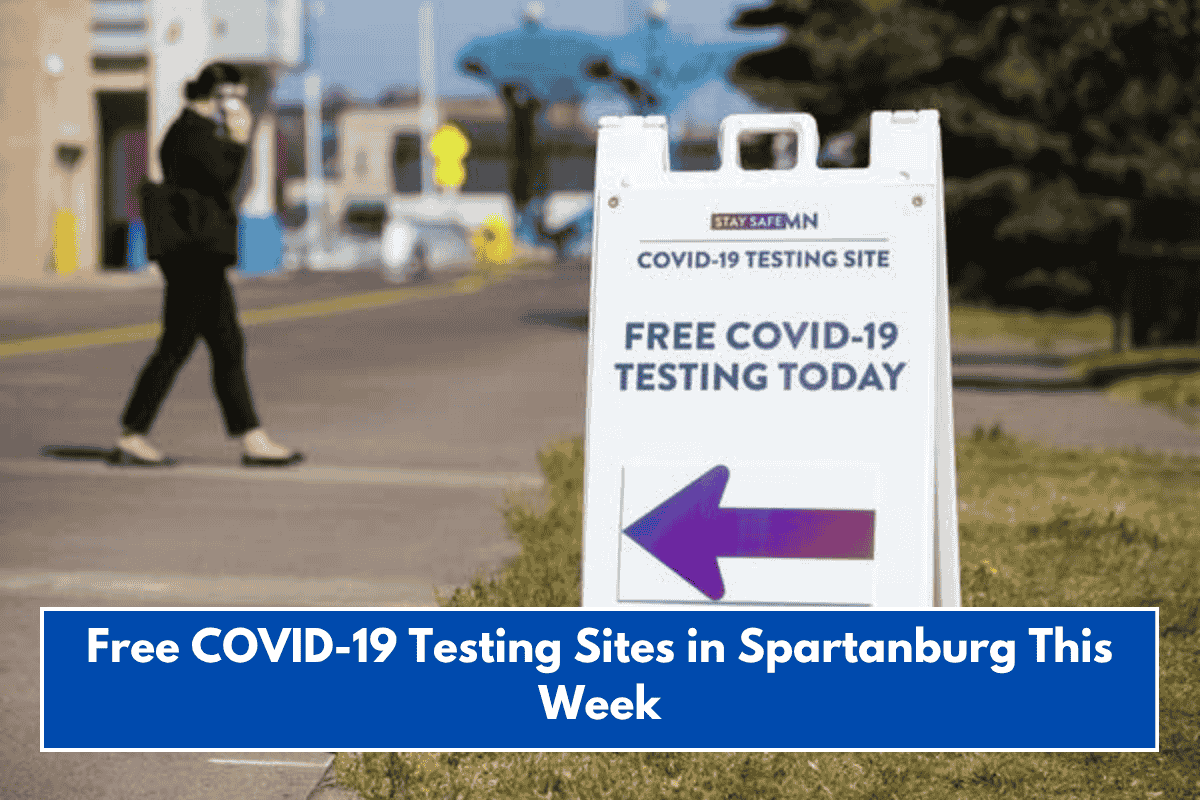 Free COVID-19 Testing Sites in Spartanburg This Week