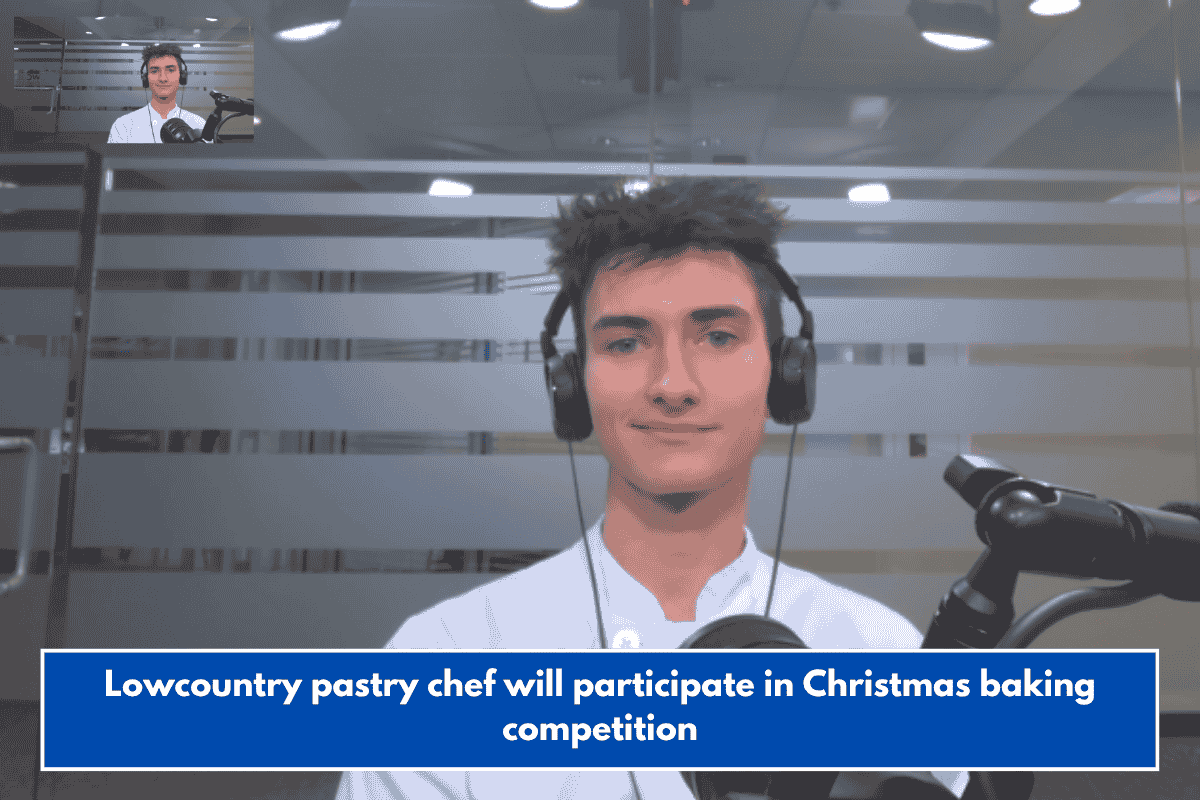 Lowcountry pastry chef will participate in Christmas baking competition