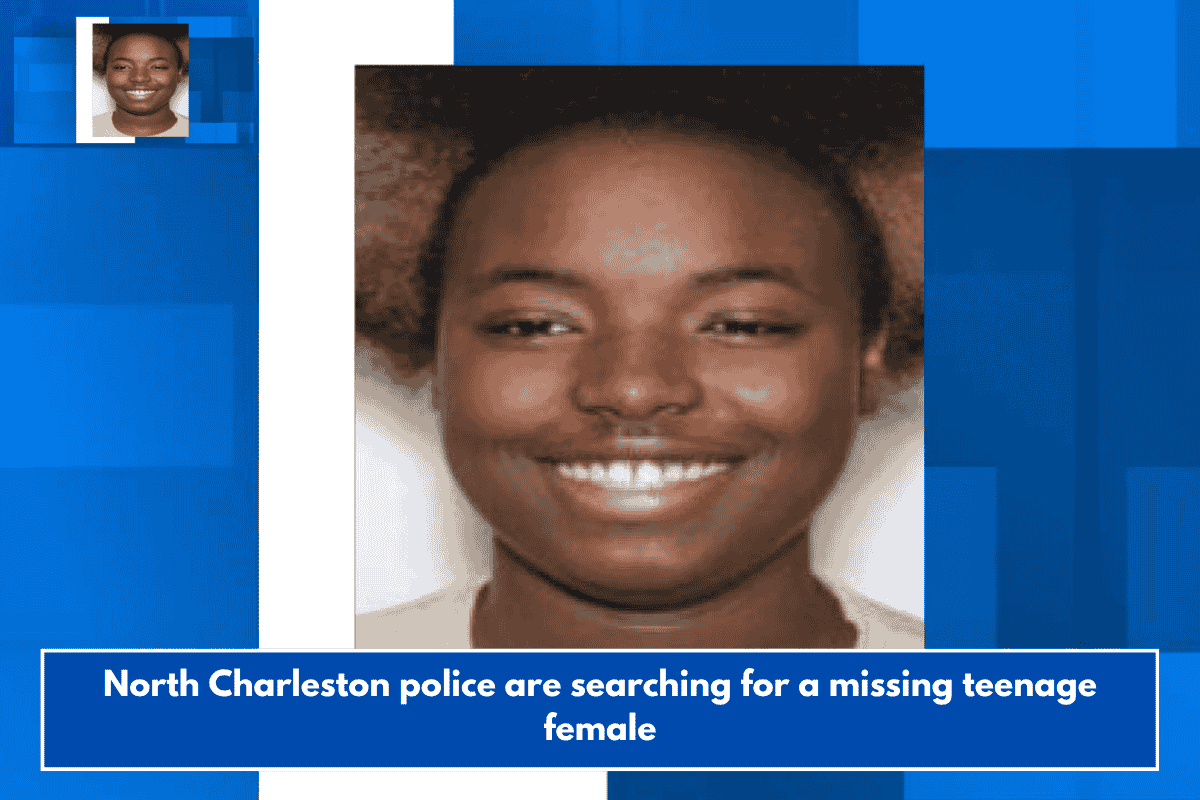 North Charleston police are searching for a missing teenage female