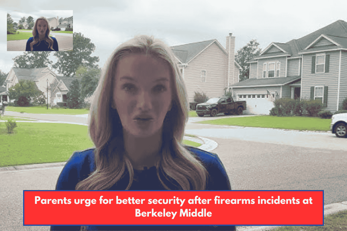 Parents urge for better security after firearms incidents at Berkeley Middle