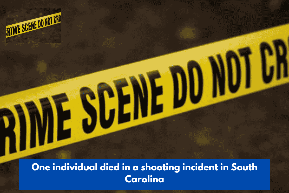 One individual died in a shooting incident in South Carolina