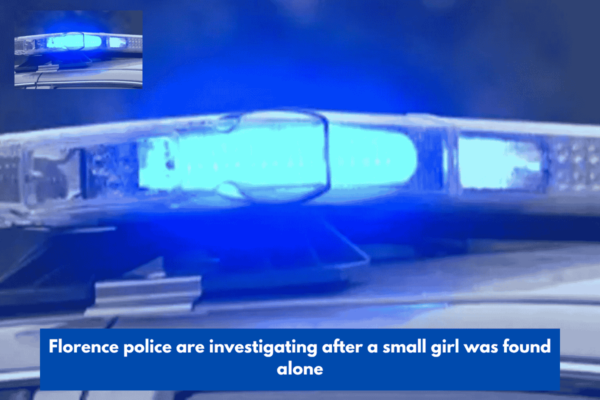 Florence police are investigating after a small girl was found alone