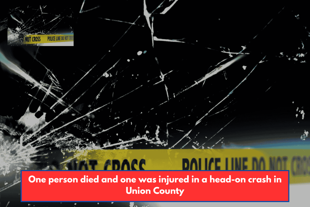 One person died and one was injured in a head-on crash in Union County