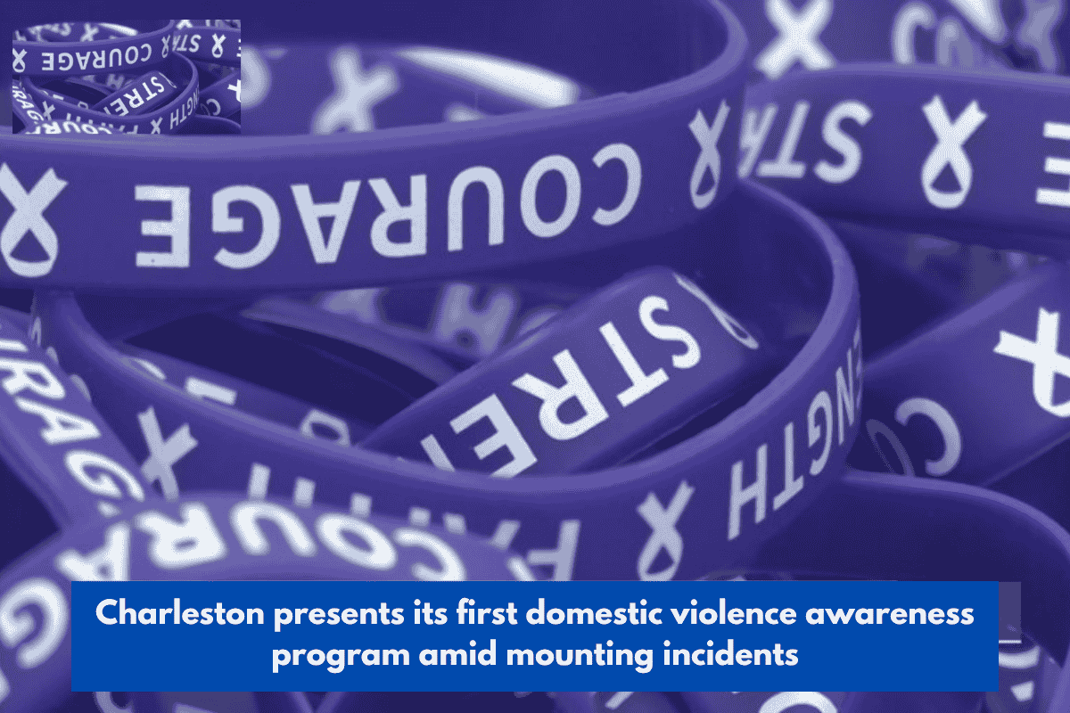 Charleston presents its first domestic violence awareness program amid mounting incidents