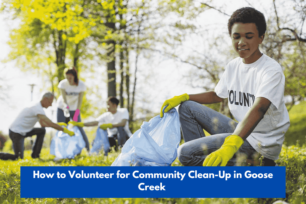 How to Volunteer for Community Clean-Up in Goose Creek