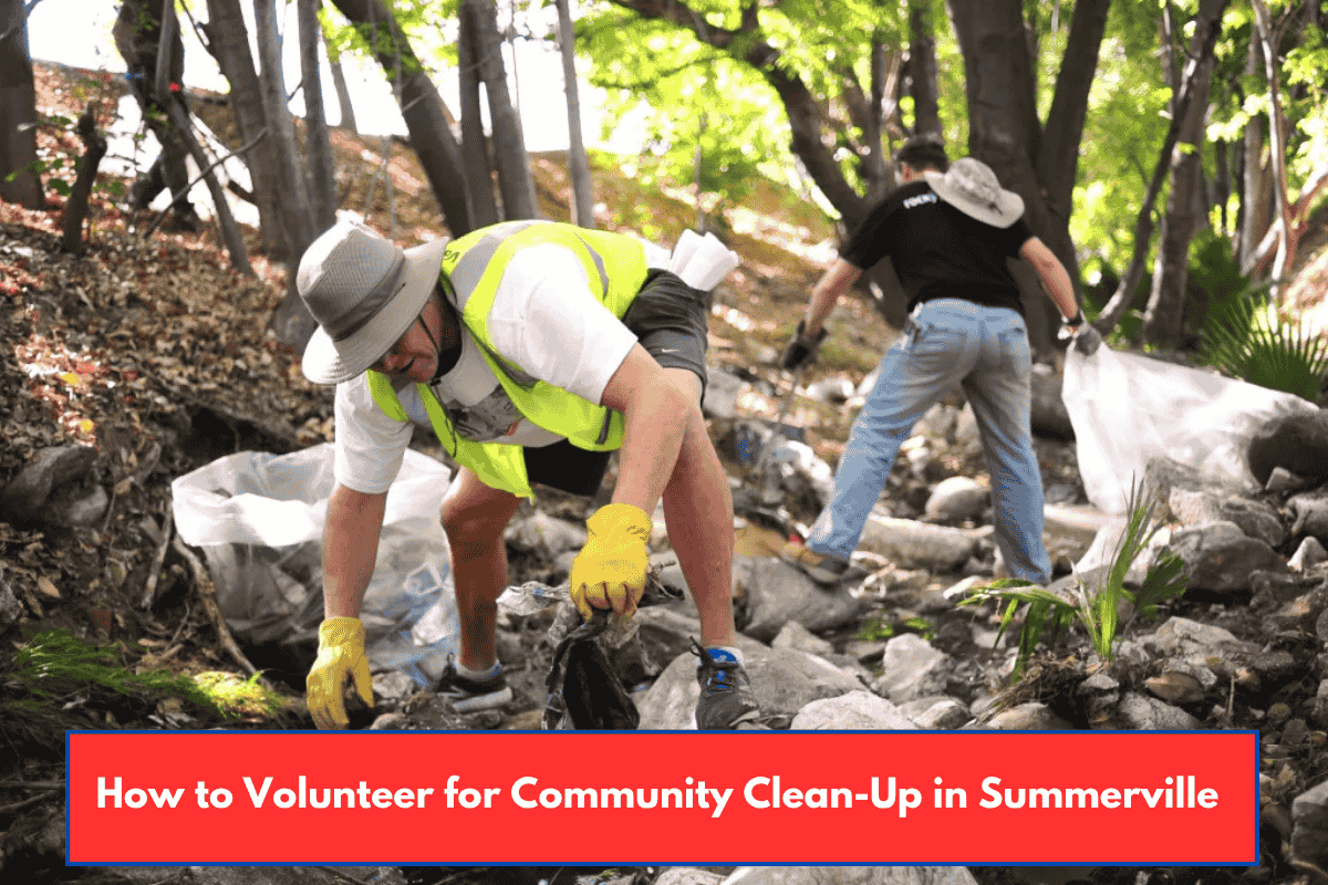 How to Volunteer for Community Clean-Up in Summerville