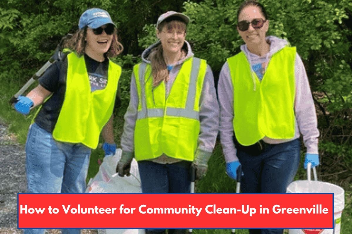 How to Volunteer for Community Clean-Up in Greenville
