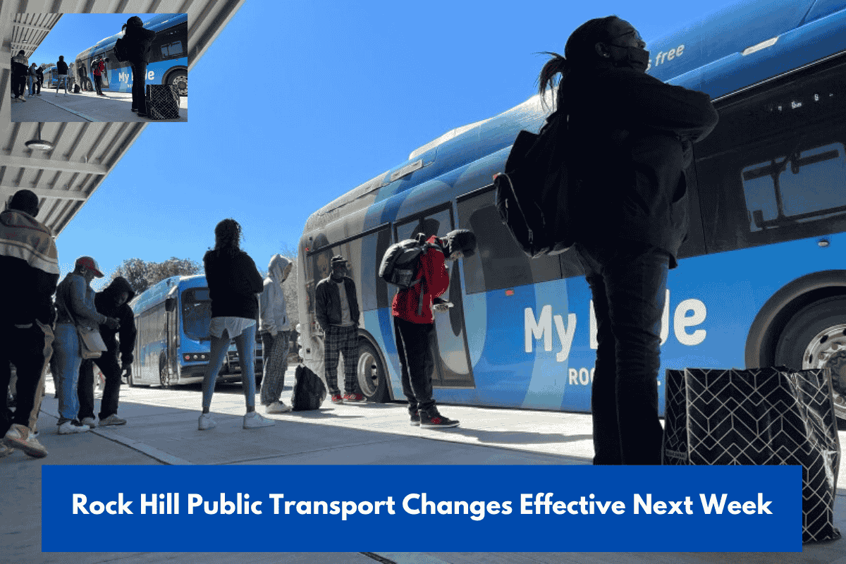 Rock Hill Public Transport Changes Effective Next Week