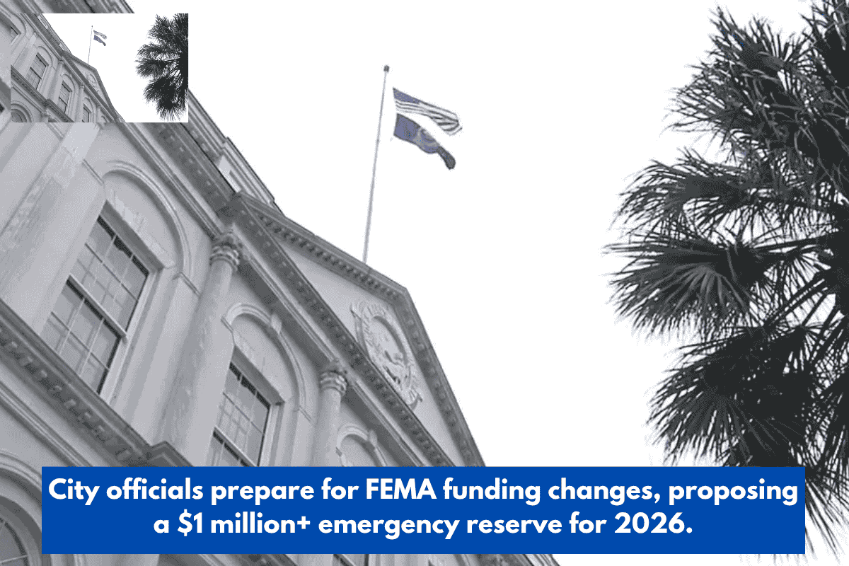City officials prepare for FEMA funding changes, proposing a $1 million+ emergency reserve for 2026.