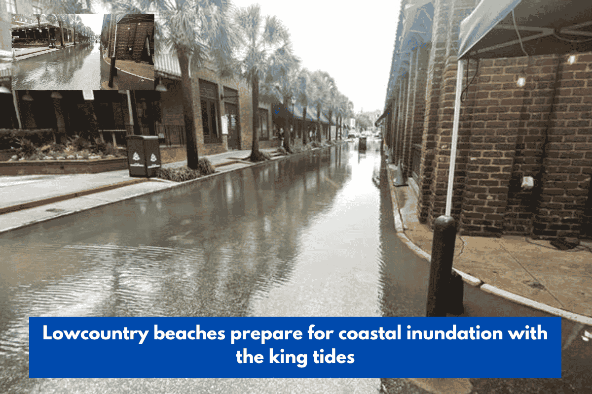 Lowcountry beaches prepare for coastal inundation with the king tides