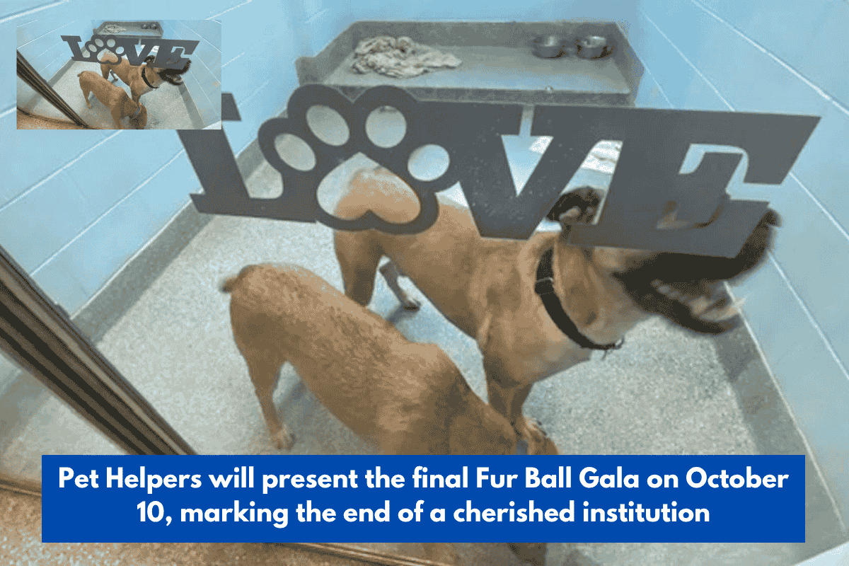 Pet Helpers will present the final Fur Ball Gala on October 10, marking the end of a cherished institution