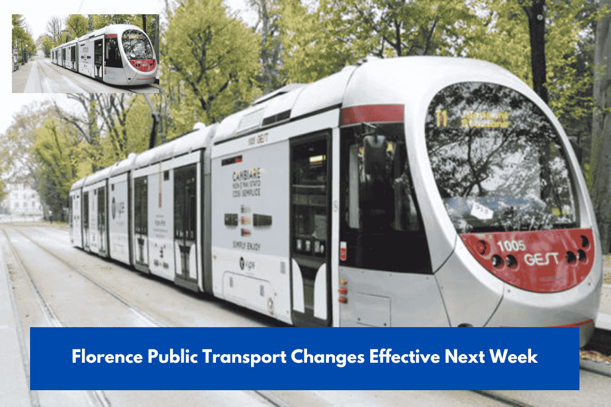 Florence Public Transport Changes Effective Next Week