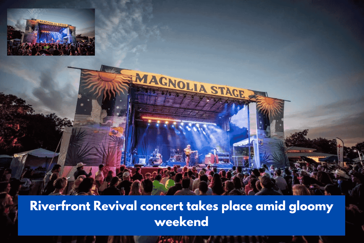 Riverfront Revival concert takes place amid gloomy weekend