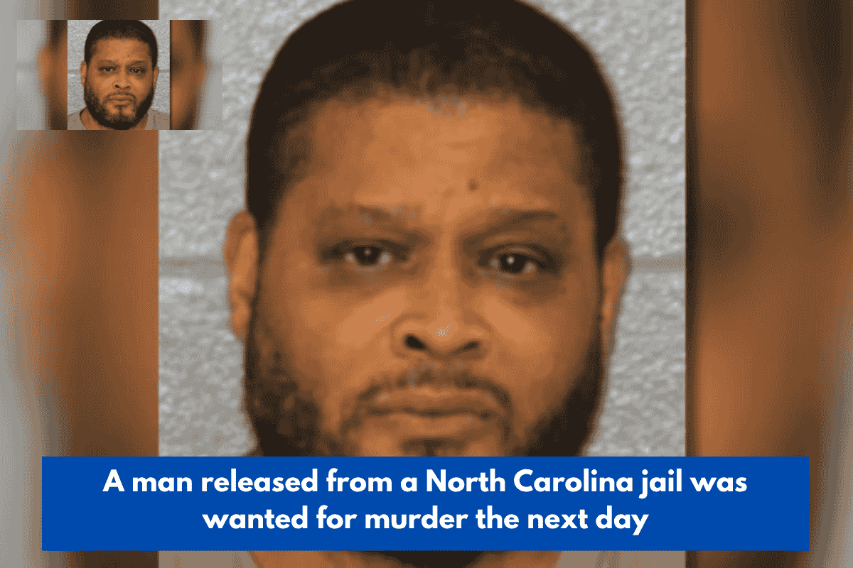 A man released from a North Carolina jail was wanted for murder the next day