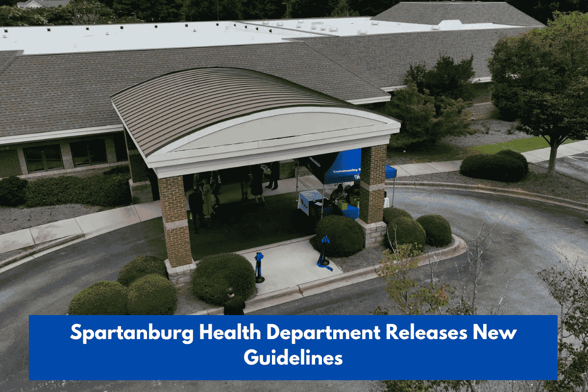 Spartanburg Health Department Releases New Guidelines