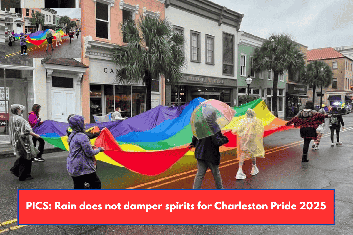 PICS: Rain does not damper spirits for Charleston Pride 2025