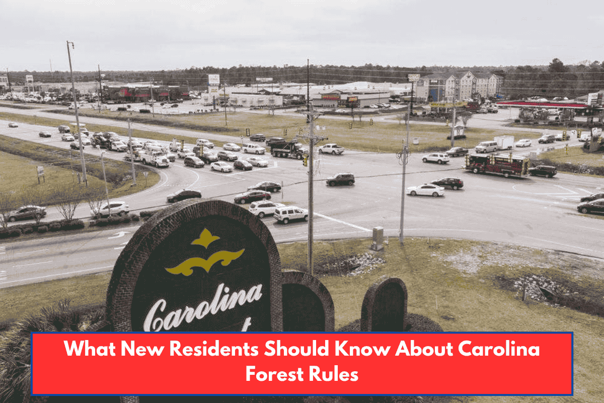 What New Residents Should Know About Carolina Forest Rules
