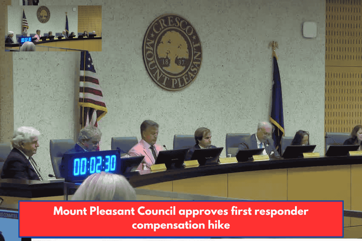 Mount Pleasant Council approves first responder compensation hike