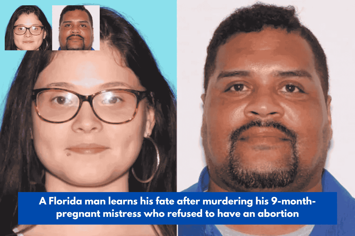 A Florida man learns his fate after murdering his 9-month-pregnant mistress who refused to have an abortion