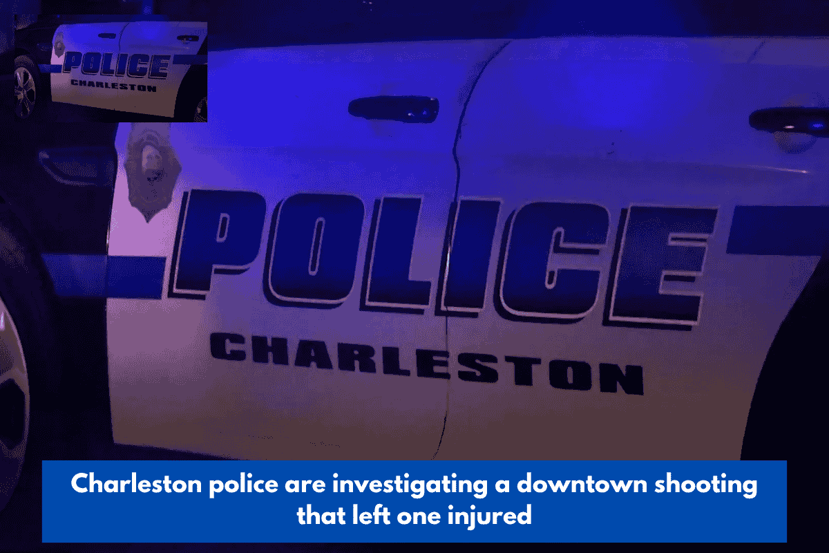 Charleston police are investigating a downtown shooting that left one injured