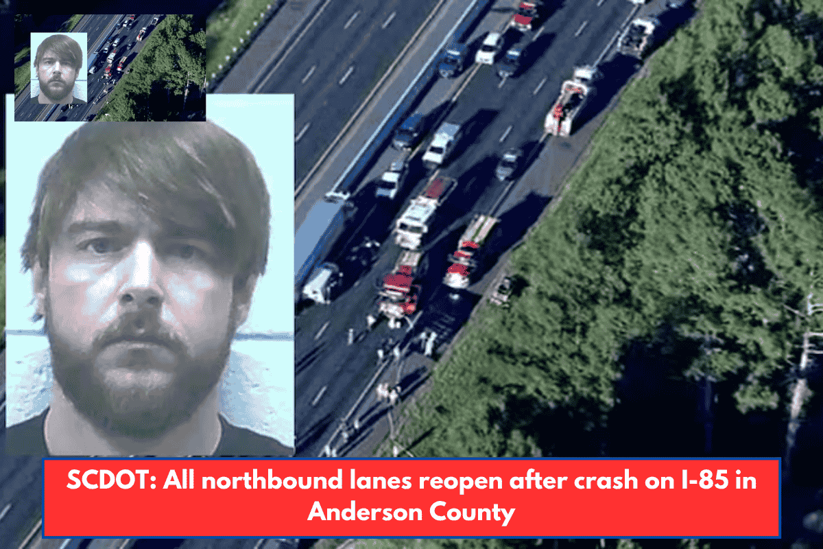 SCDOT: All northbound lanes reopen after crash on I-85 in Anderson County