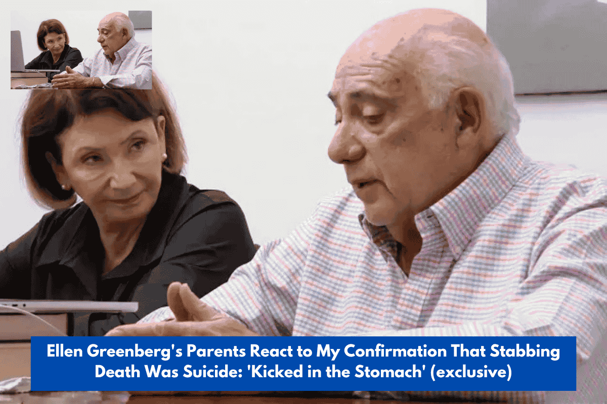 Ellen Greenberg's Parents React to My Confirmation That Stabbing Death Was Suicide: 'Kicked in the Stomach' (exclusive)